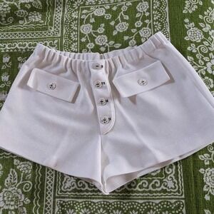 Beeline Fashions vintage white nautical shorts